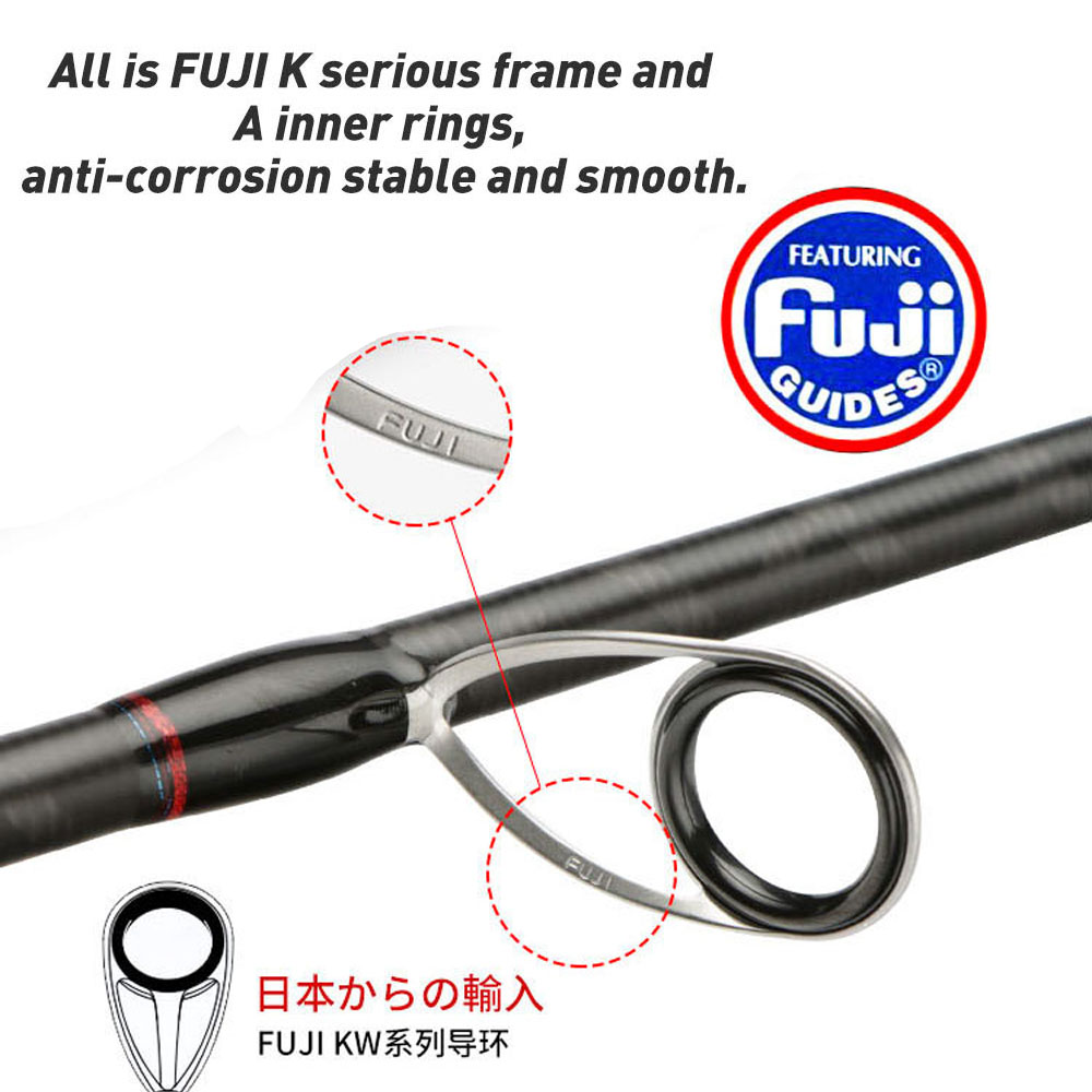 イカ,ジョンコケタギ,ファストアクション,Fujiリング,m - Fishing Rod Surf のレビューと価格