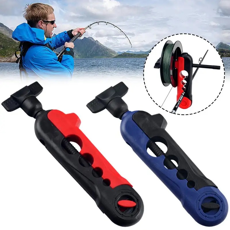 携帯用釣り糸巻き取り器、スプール、ロッドホルダー、糸巻き機、 - Fishing Rod Combo のレビューと価格