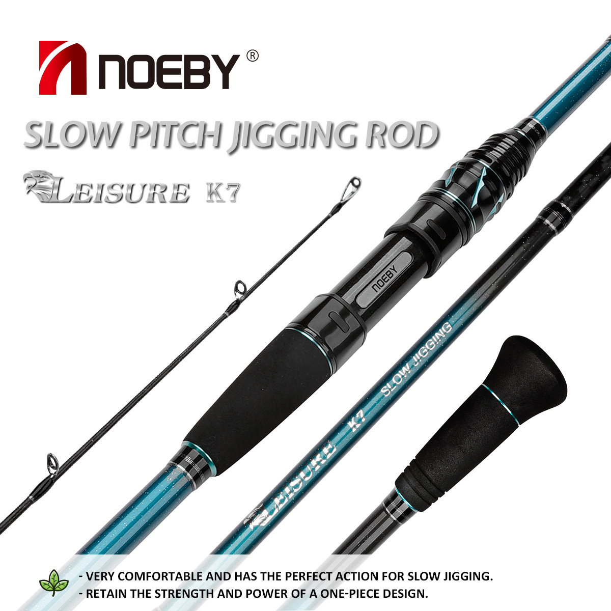 NOEBY K7 スローピッチジギングロッド 1.83-1. - Fishing Rod Surf のレビューと価格