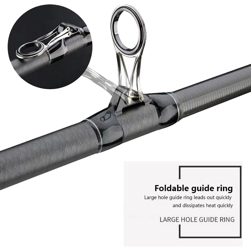 ステンレス鋼折りたたみ式伸縮ガイドリング釣り竿ポールラインガ - Fishing Rod Telescopic のレビューと価格